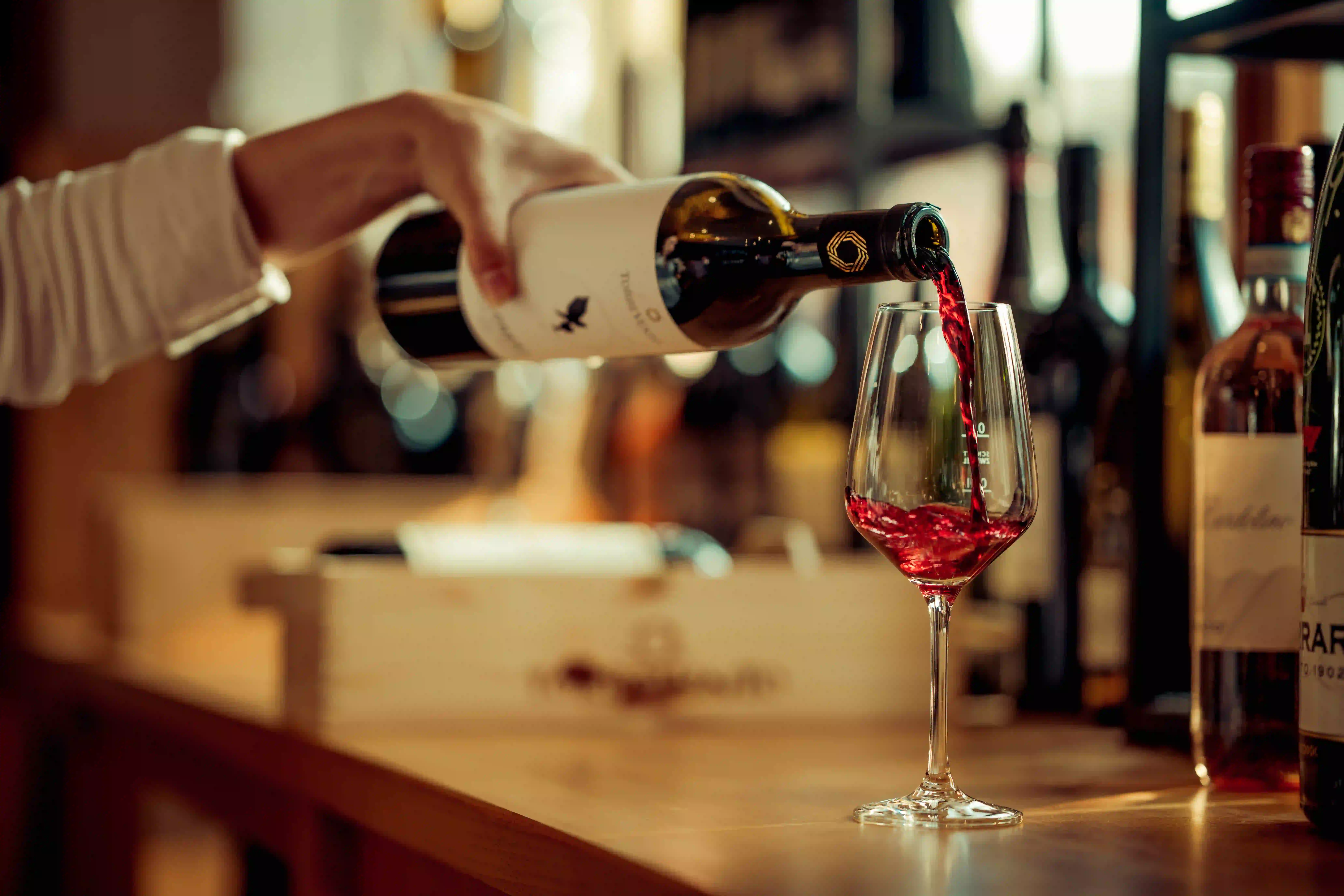 Weine im VINOSUS Weindepot