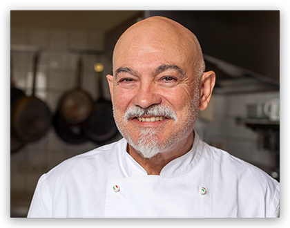 Küchenchef Salvatore Pino Scata