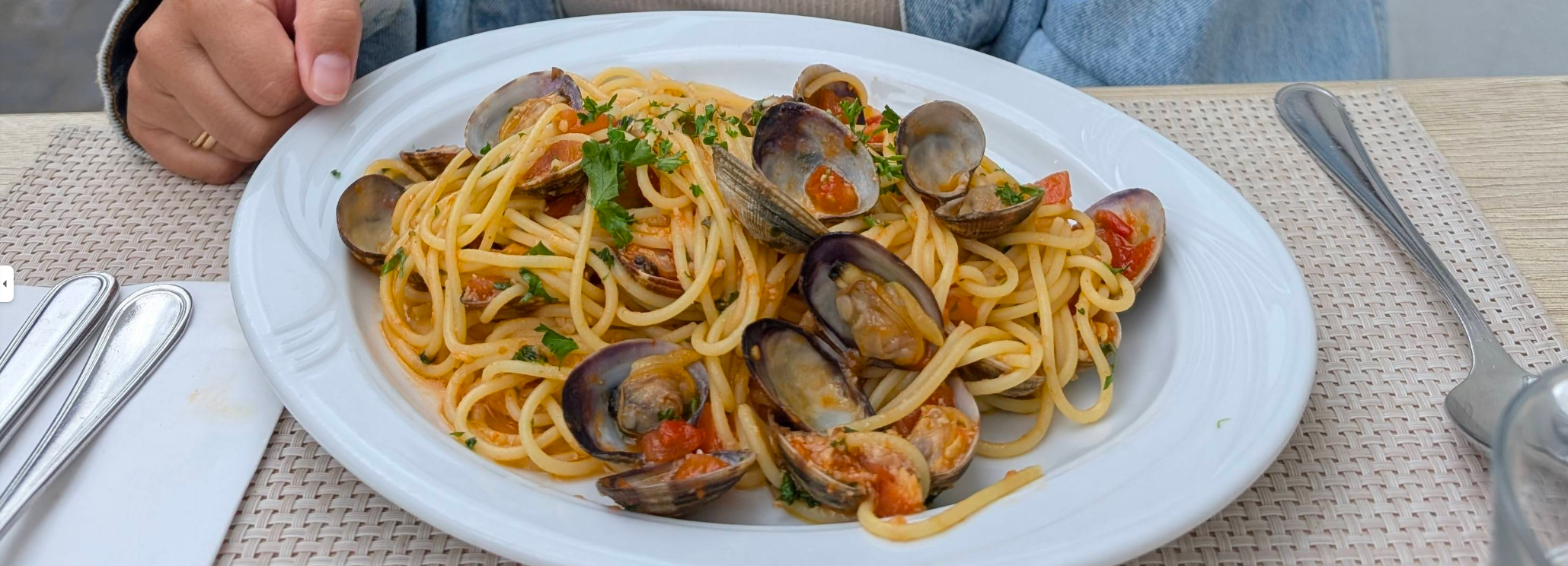 Spaghetti mit Meeresfrüchten
